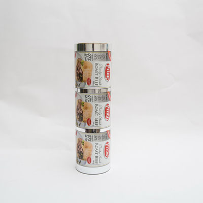 422mm width Printed Lidding Film Easy Peel  For APET/PE tray seal  to thermoforming film APET/PE