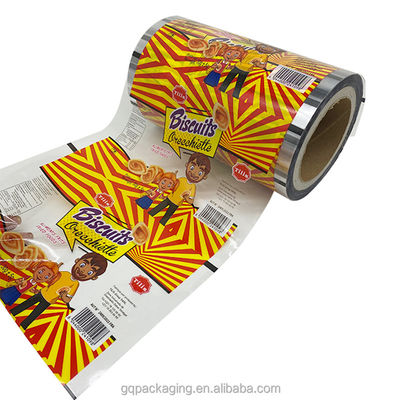 Gravure Printing Food Packaging Plastic Roll Film Metallized Foil Laminated Aluminum