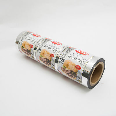 422mm width Printed Lidding Film Easy Peel  For APET/PE tray seal  to thermoforming film APET/PE
