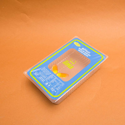 PET PE Lidding 340mm Evoh Food Packaging Film Printed Colors For Plastic Tray Lock Seal