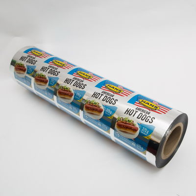 1000m Peelable Printed Lidding Film VMPET Plastic Cup Sealing Film