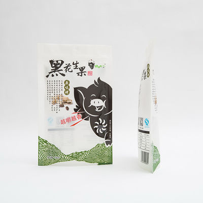 180g Roasted Peanut Stand Up Pouch Fruit Custom Plastic Food Bags 102 Microns