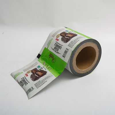 250mm 1.8oz PE Food Wrap Plastic Printed Laminated Packaging Film Roll
