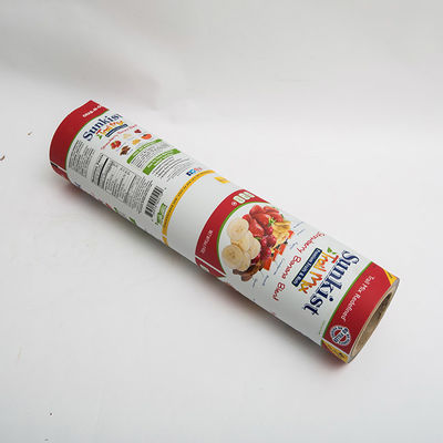 Dry Fruit Chips 450mm Food Packaging Film  Pouch Packing Plastic Roll Matte OPV