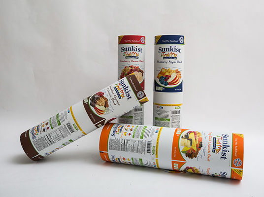 Dry Fruit Chips 450mm Food Packaging Film  Pouch Packing Plastic Roll Matte OPV