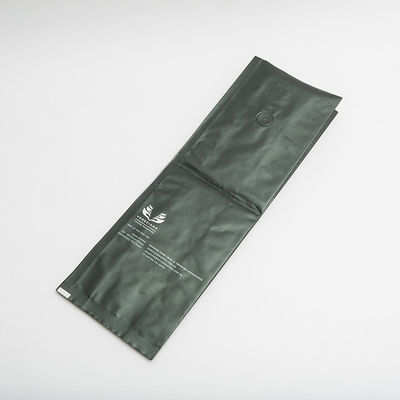 102 Mic Coffee Packaging Bags With Air Valve 500g Custom Packaging Stand Up Pouches