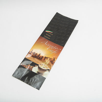 1KG 90mm Coffee Packaging Bags Pre Printed Stand Up Pouches Food Grade