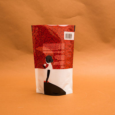 500g 1000g Coffee Stand Up Pouches PA15 Plastic Coffee Bags For Ground Coffee Beans