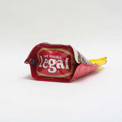 175g Coffee Packaging Bags Zipper Custom Printed Stand Up Pouches For Coffee Beans