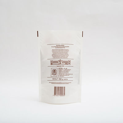 Glossy Surface Coffee Packaging Bags  Without Zipper 250g Coffee Bag