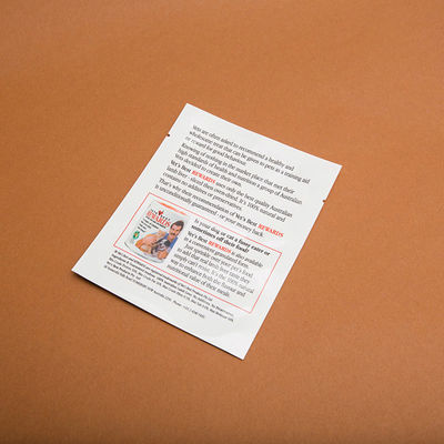 150g 70mm Stand Up Pouches Custom Packaging Small Dog Treat Packaging Bags