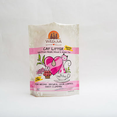 6.7lb Cat Stand Up Pouch Without Zipper No Hang Hole Resealable Dog Treat Bags